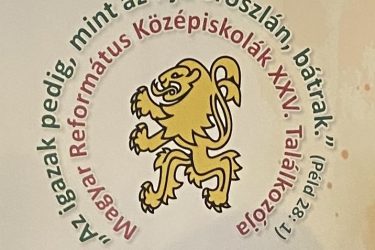 Magyar Református Középiskolák XXV. Találkozója  Karcag, 2022. Június 30 – július 3.
