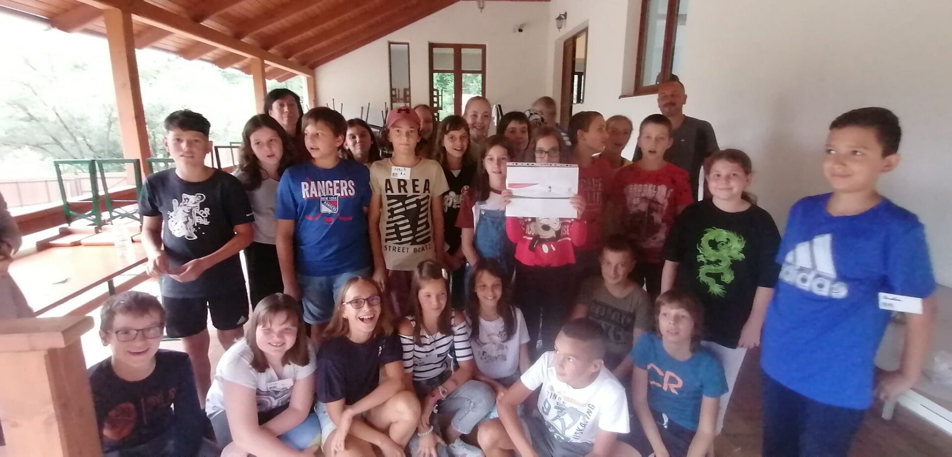 Homoródfürdőn táboroztak az ötödikeseink