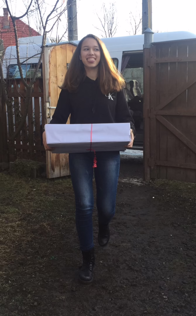 Célba értek a szeretetcsomagok